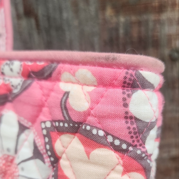 Vera Bradley Floral Pink Tote Bag - Picture 6 of 9